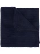 Dsquared2 Ribbed Knit Scarf - Blue