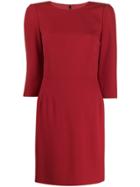 Dolce & Gabbana Fitted Mini Dress - Red