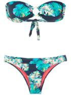 Brigitte Strapless Bikini Set - Multicolour