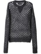 Isabel Marant 'thomas' Sweater, Women's, Size: 38, Grey, Polyamide/mohair/wool