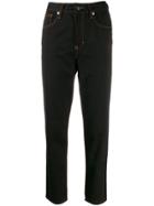 Société Anonyme Cropped Slim Jeans - Black