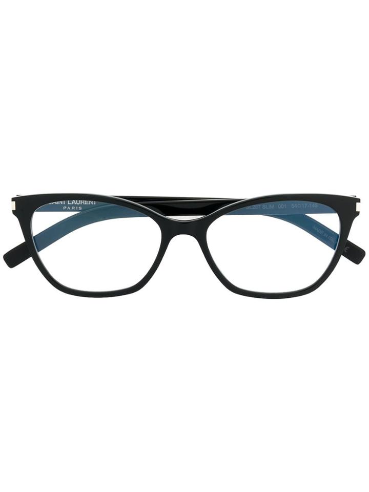 Saint Laurent Eyewear Sl287 Slim Glasses - Black