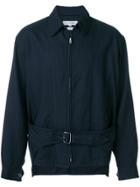 Comme Des Garçons Vintage Shirt Buckle Strap Jacket - Blue