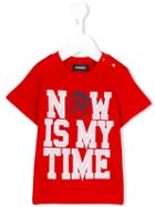 Diesel Kids - Tevek T-shirt - Kids - Cotton - 18 Mth, Red
