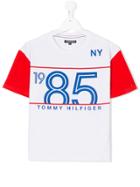 Tommy Hilfiger Junior 1985 Print T-shirt - White