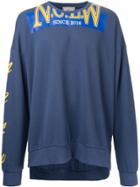 Maison Mihara Yasuhiro Printed Sweatshirt - Blue