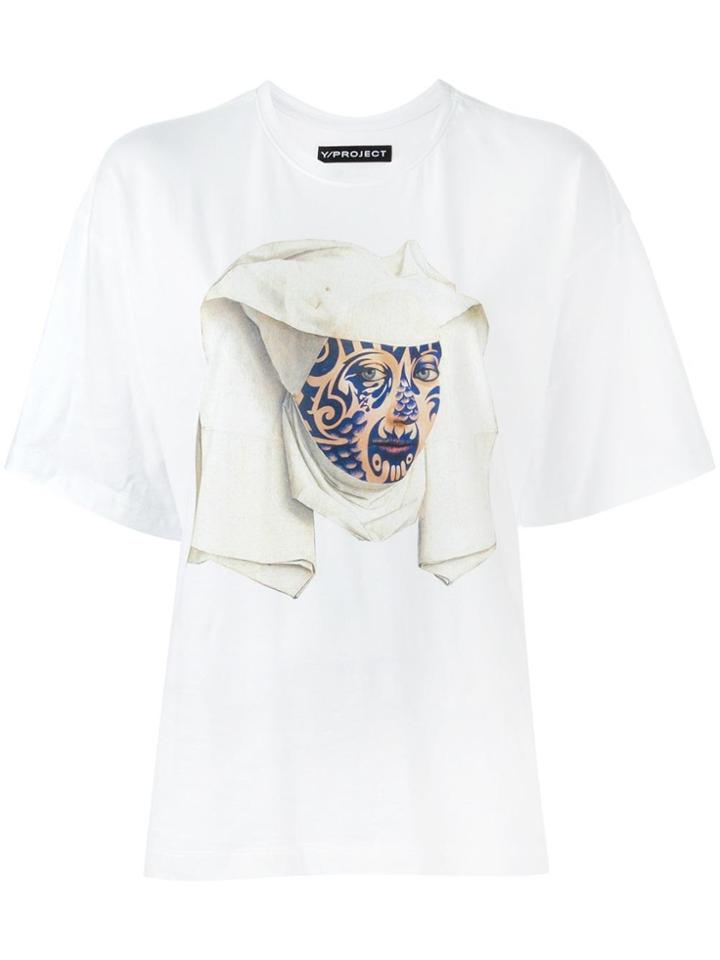 Y / Project Printed T-shirt - White