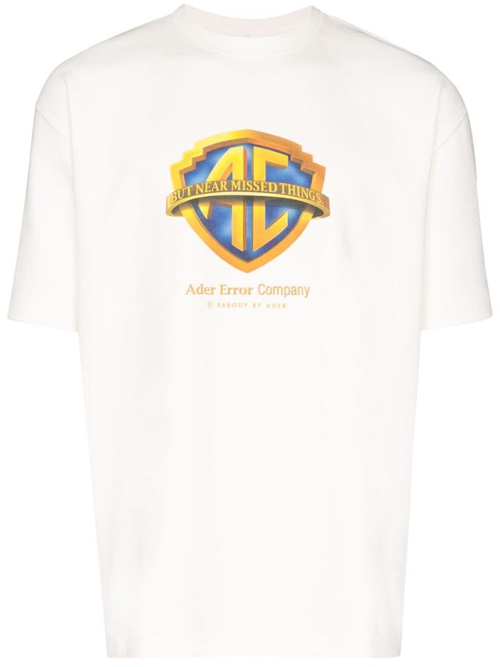 Ader Error Logo-print T-shirt - White