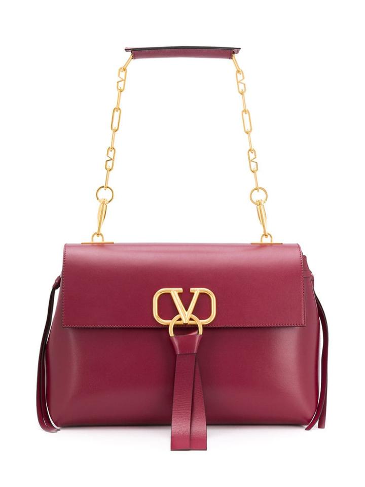 Valentino Valentino Garavani Vring Chain Bag Medium - Purple