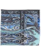 Lanvin Paisley Scarf - Blue