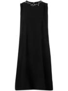 Boutique Moschino Flared Short Dress - Black