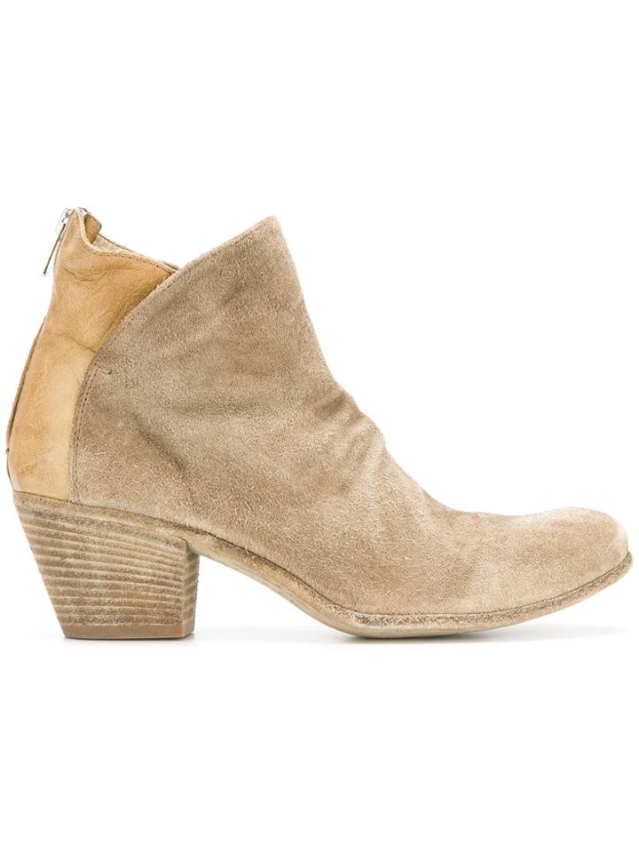 Officine Creative Giselle Boots - Nude & Neutrals
