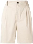 Fay Knee-high Cargo Shorts - Neutrals