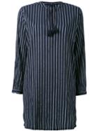Woolrich Striped Shirt Dress, Women's, Size: Xs, Blue, Cotton