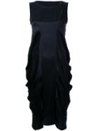 Nehera 'dodi' Ruched Dress - Black