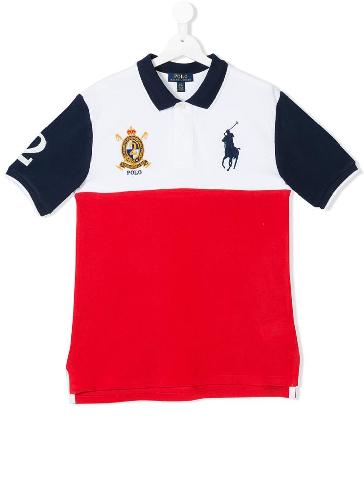 Ralph Lauren Kids Short Sleeve Polo Shirt - Red