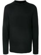 Transit Roll Neck Sweatshirt - Black
