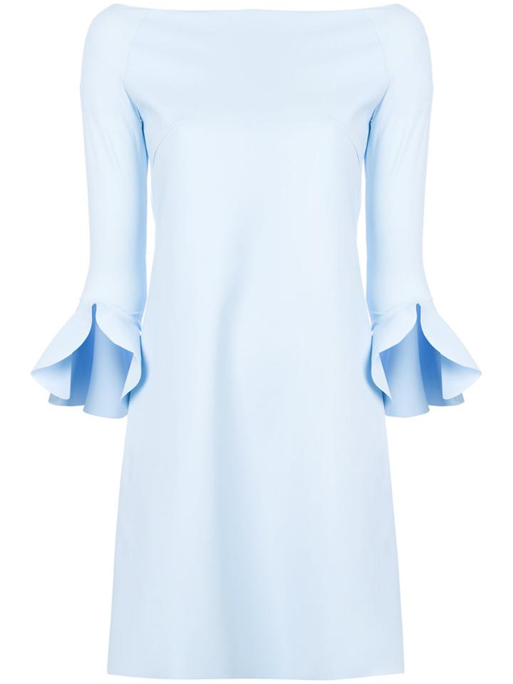 Chiara Boni La Petite Robe Sheila Off-shoulder Dress - Blue
