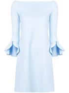 Chiara Boni La Petite Robe Sheila Off-shoulder Dress - Blue