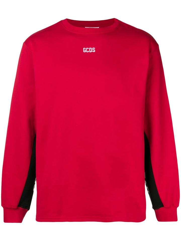 Gcds Logo Embroidered Sweatshirt
