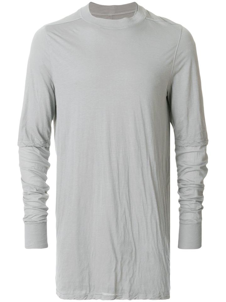 Rick Owens Drkshdw Double Layered T-shirt - Grey