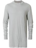 Rick Owens Drkshdw Double Layered T-shirt - Grey