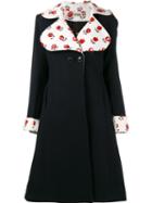 Jour/né Embroidered Flared Coat