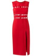 Reinaldo Lourenço Shift Dress - Red