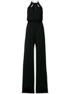 Versace Collection Wide-leg Jumpsuit - Black