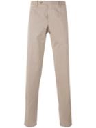 Boglioli - Classic Chinos - Men - Cotton/spandex/elastane - 54, Nude/neutrals, Cotton/spandex/elastane