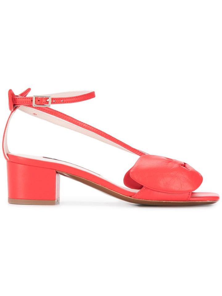 Alexa Chung Cha-cha Sandals - Red