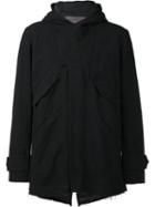 By Walid Hooded Zipped Jacket, Men's, Size: Xl, Black, Linen/flax