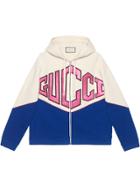 Gucci Hooded Sweatshirt With Gucci Game - White