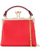 Ermanno Scervino Small Clasp Tote Bag - Red