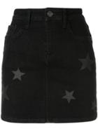 Current/elliott Denim Mini Skirt - Black
