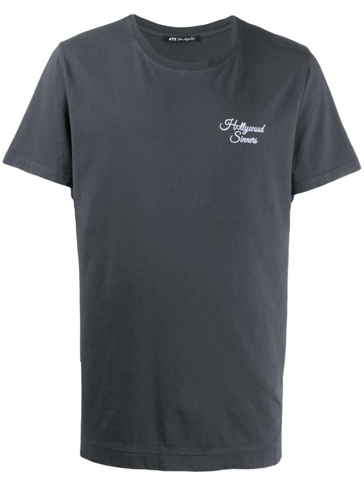 Htc Los Angeles Logo Print T-shirt - Black