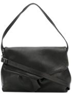 Marsèll - Fold Over Shoulder Bag - Women - Leather - One Size, Black, Leather