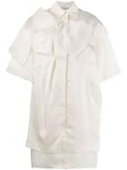 Nina Ricci Oversized Shirt Dress - White