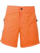 Everest Isles 'draupner' Swim Shorts, Men's, Size: 32, Yellow/orange, Polyamide/spandex/elastane