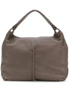 Bottega Veneta Woven Hem Tote - Grey