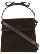 Salvatore Ferragamo Vintage Vara Bow 2way Handbag - Brown