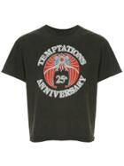 Fake Alpha Vintage Temptations Print T-shirt - Black