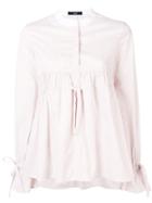 Steffen Schraut Pinstripe Blouse - Neutrals