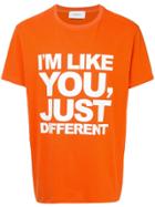 Ports V Printed T-shirt - Orange