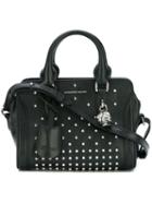 Alexander Mcqueen Mini 'padlock' Crossbody Bag, Women's, Black