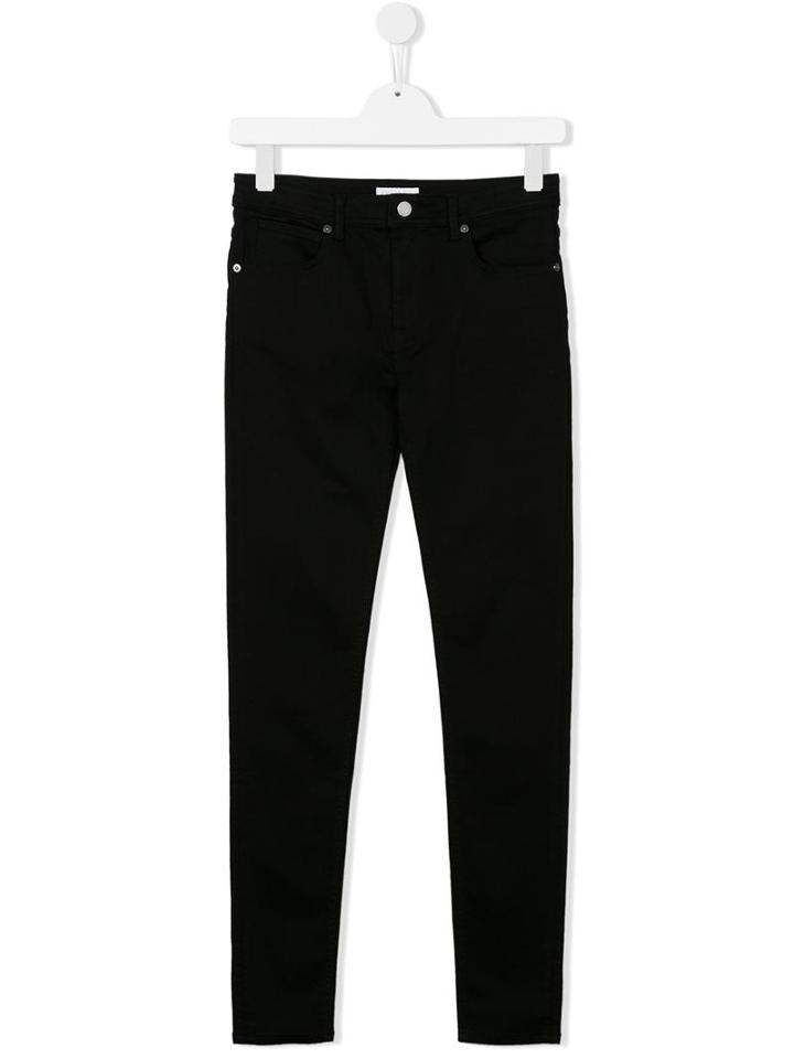 Burberry Kids Skinny Jeans, Girl's, Size: 14 Yrs, Black