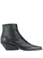 Ann Demeulemeester Zipped Boots - Black