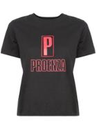 Proenza Schouler Pswl P Baby T-shirt - 21391 Black Red