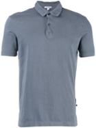 James Perse Classic Polo Shirt, Men's, Size: 0, Blue, Supima Cotton
