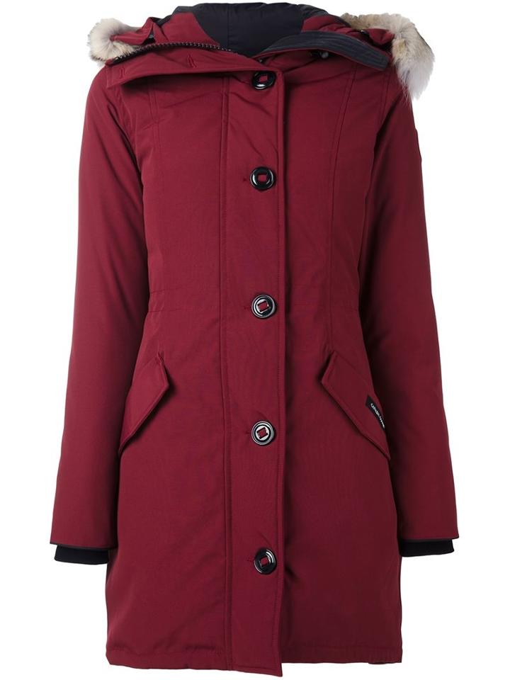 Canada Goose Hooded Mid Coat